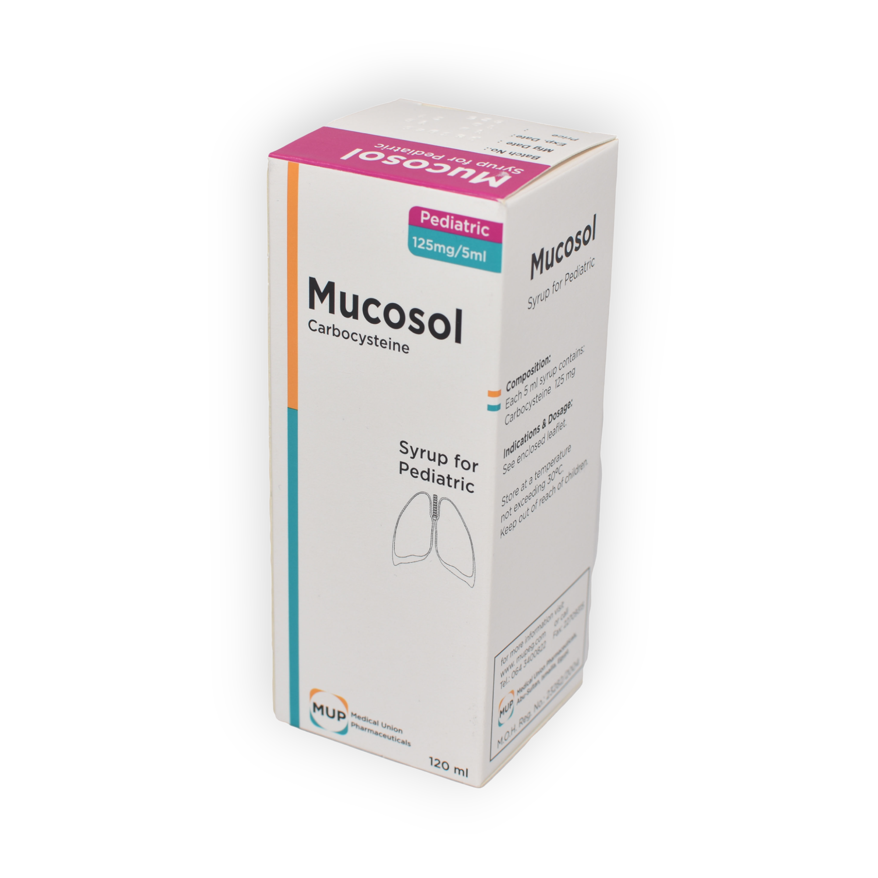 MUCOSOL INF SYRUP 120 ML