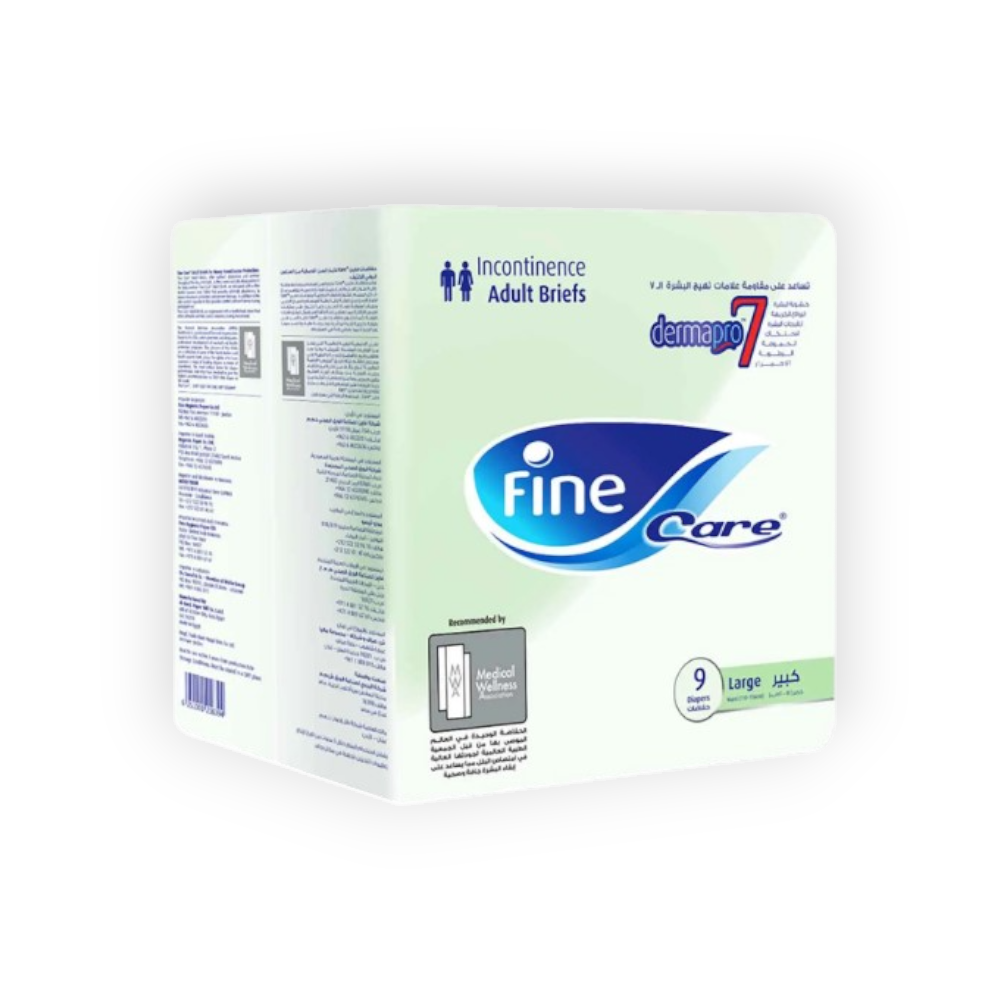 FINE CARE INCONTINENCE LARGE 9 DIAPER