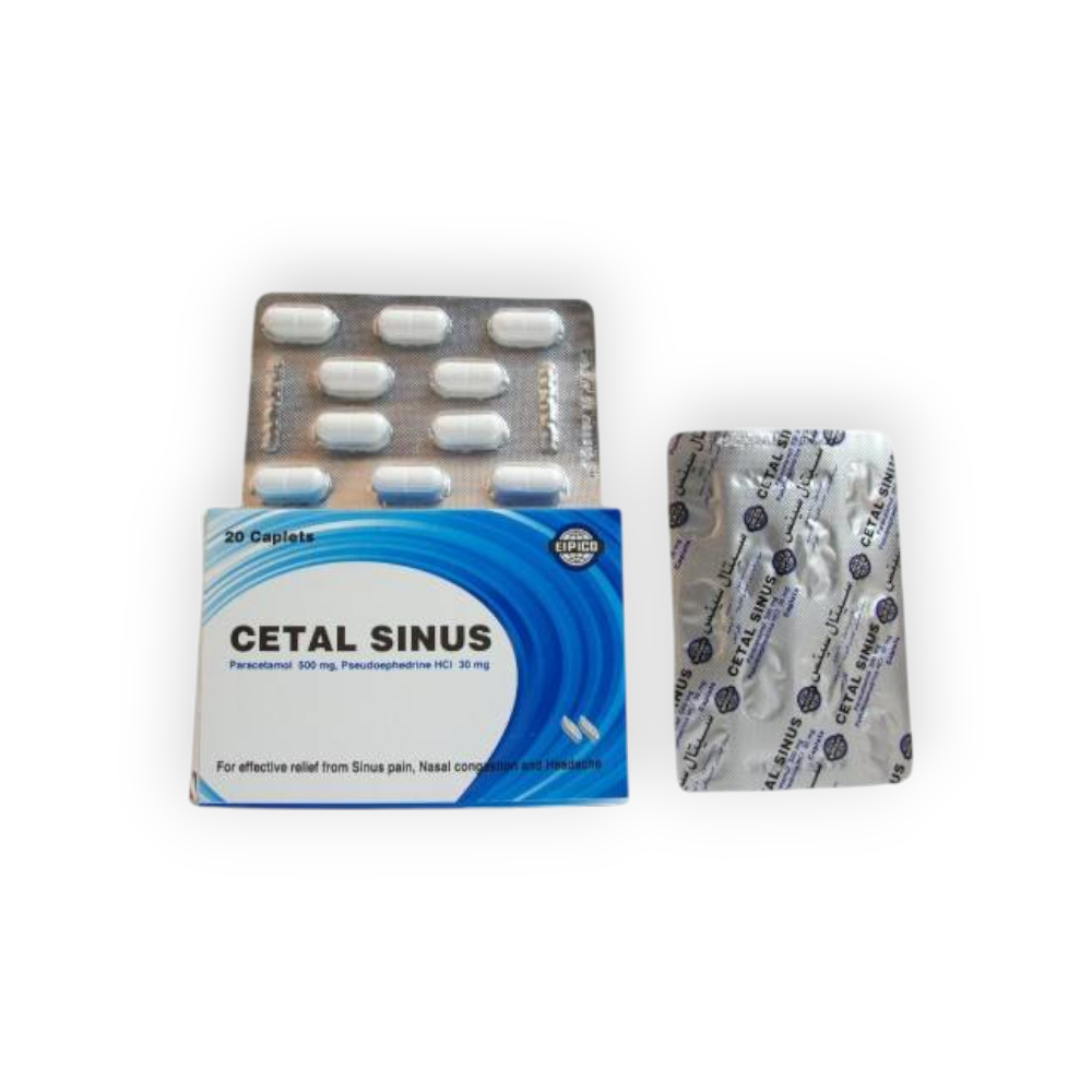 CETAL SINUS 20 CAPSULES