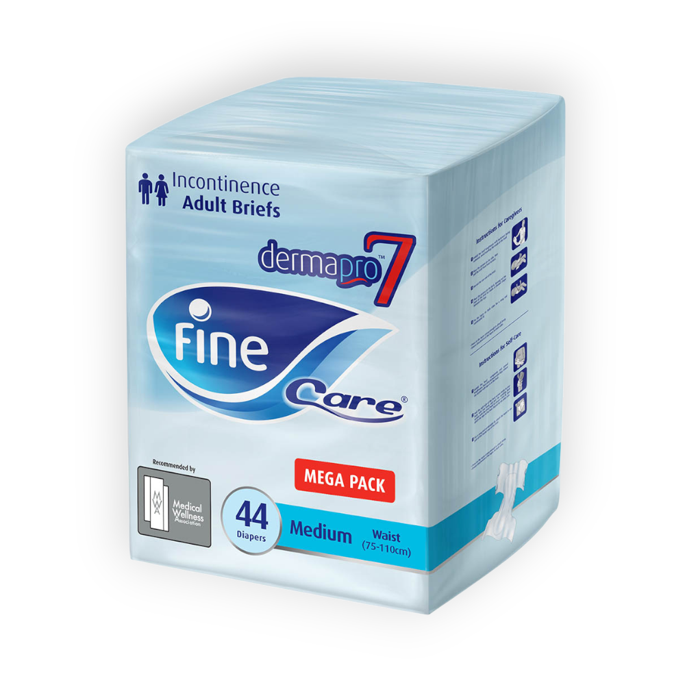 FINE CARE ADULT DIAPER MEDIUM 44 DIAPER