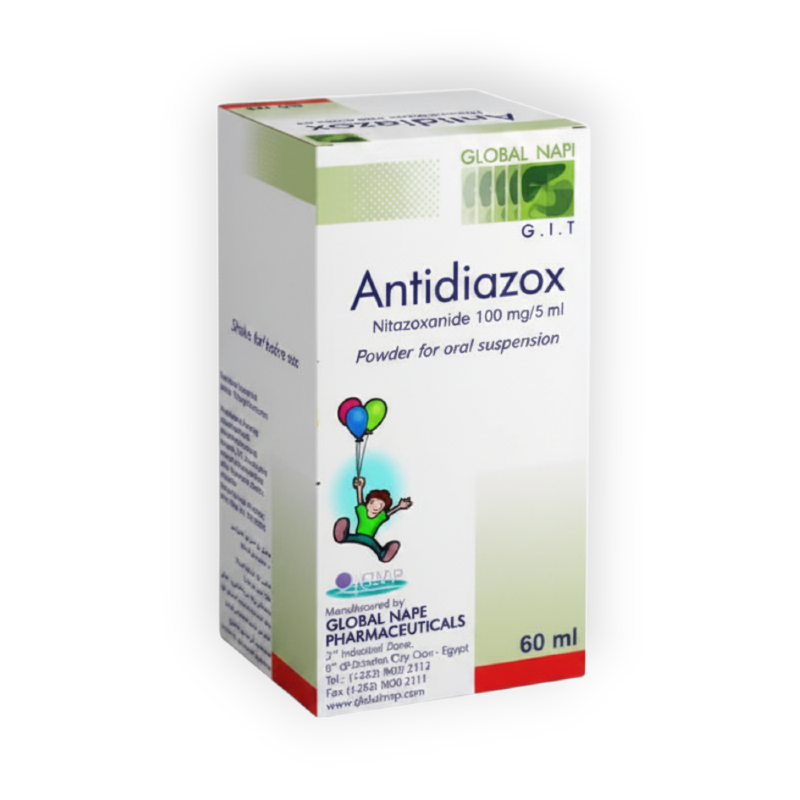 ANTIDIAZOX  100 MG / 5 ML  SUSPENTION 