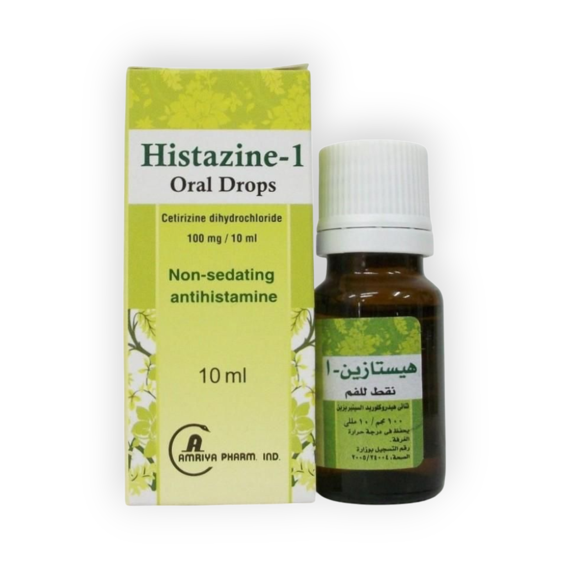 HISTAZINE-1 ORAL DROPS 10 ML