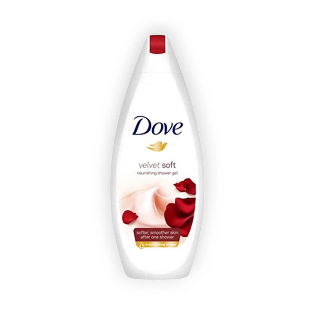 DOVE VELVET SOFT SHOWER GEL 500ML