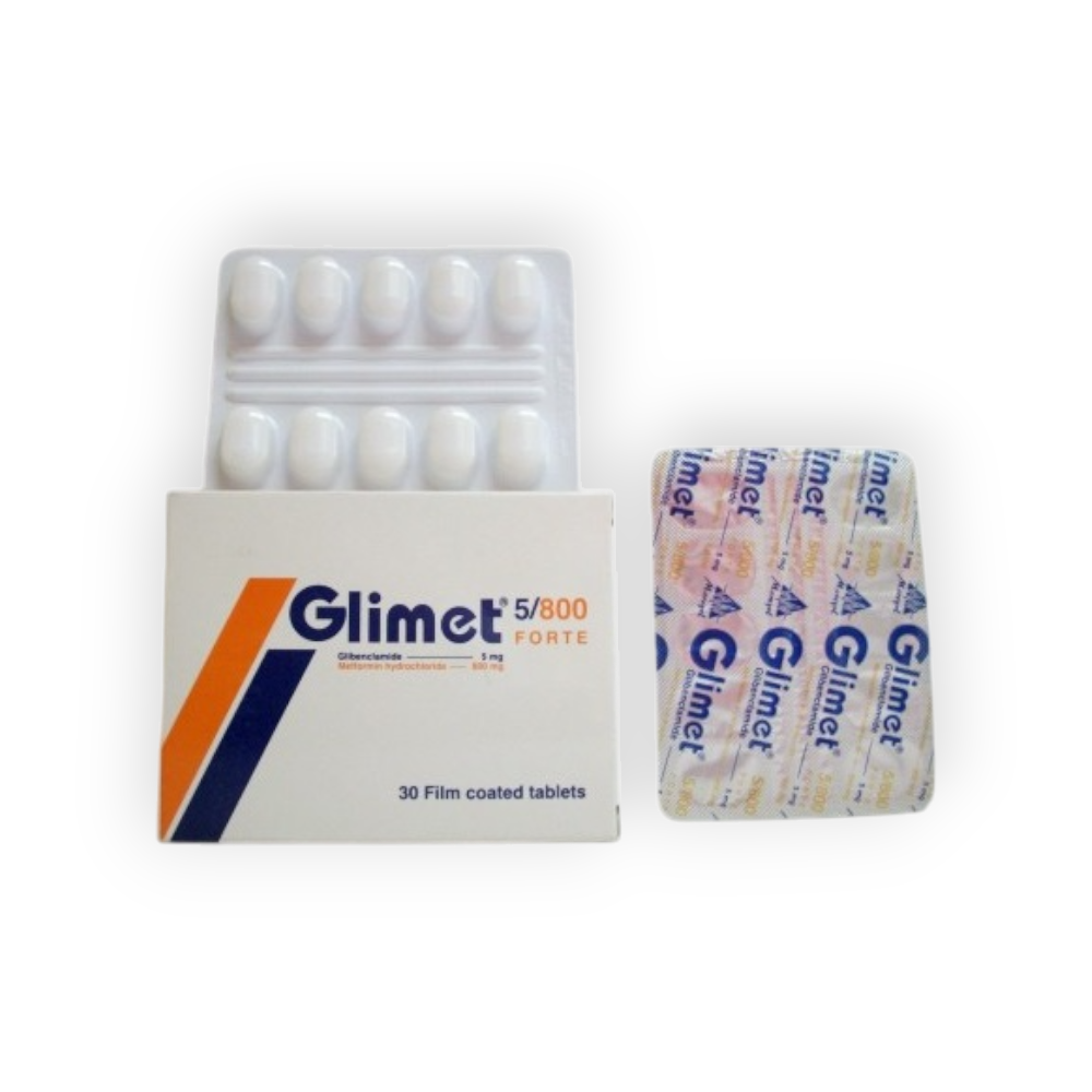 GLIMET FORT 5 / 800 MG 30 TABLET