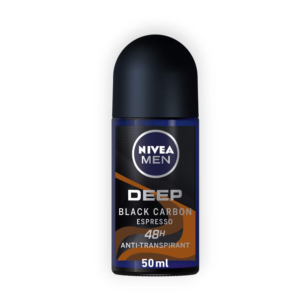 NIVEA MEN DEEP BLACK&CARBON ESPRESSO ROLL ON 50ML