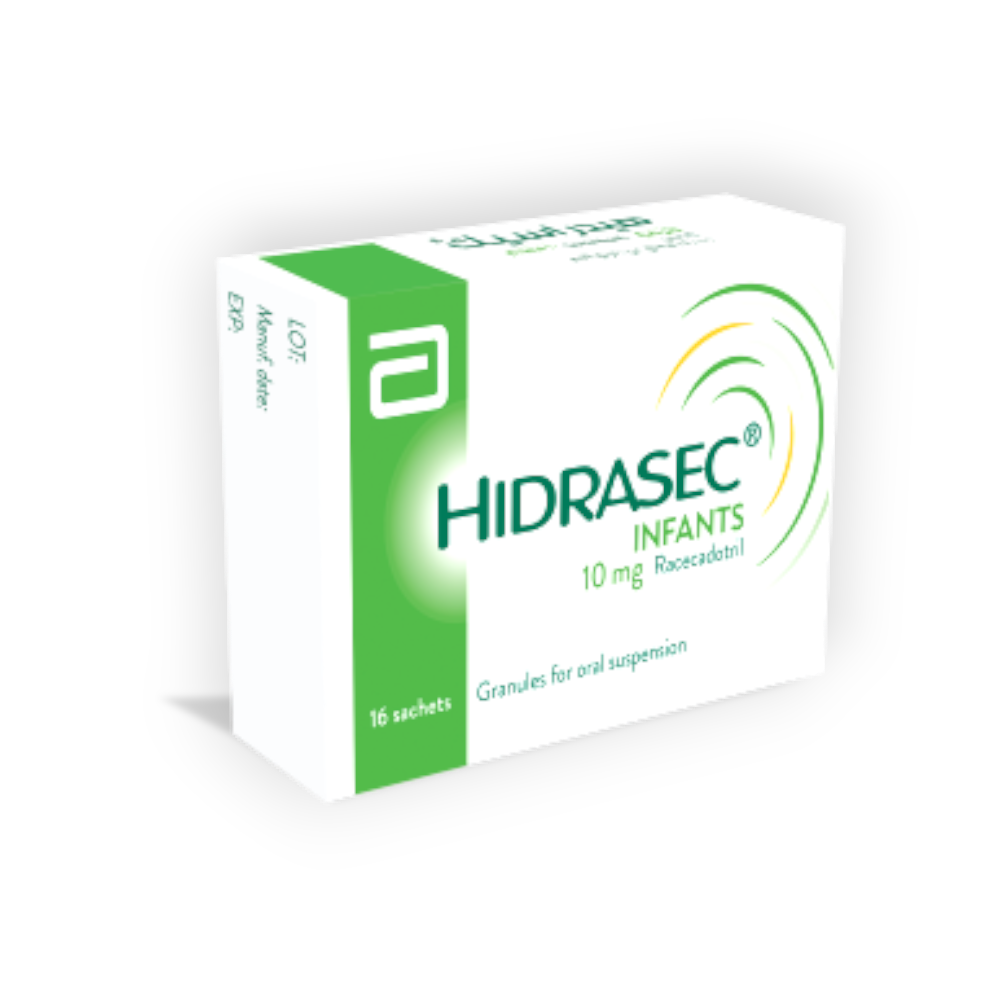 HIDRASEC 10 MG INFANTS 16 SACHETS
