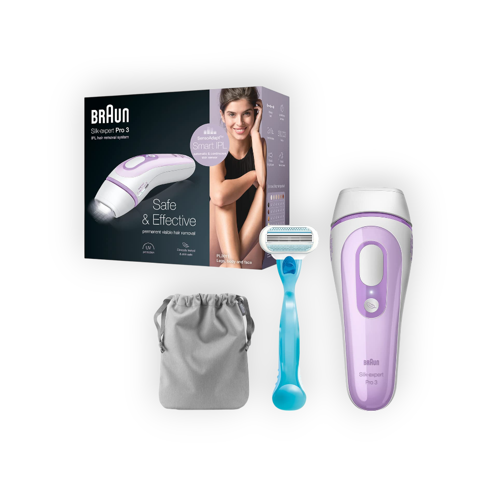 BRAUN SILK EXPERT PRO3 IPL HAIR REMOVER PL3011