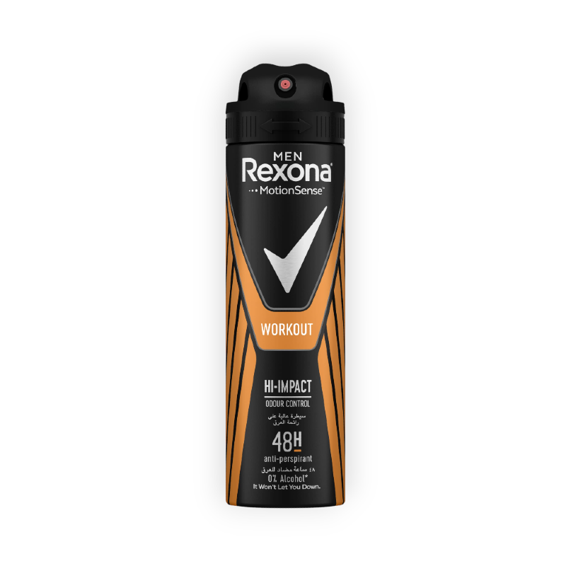 REXONA WORKOUT MEN SPRAY 150 ML