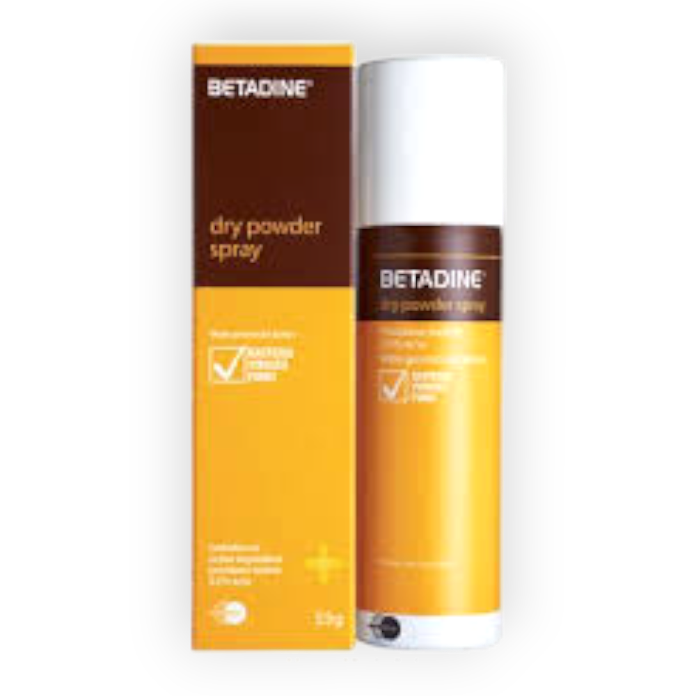 BETADINE  DRY POWDER SPRAY 55G