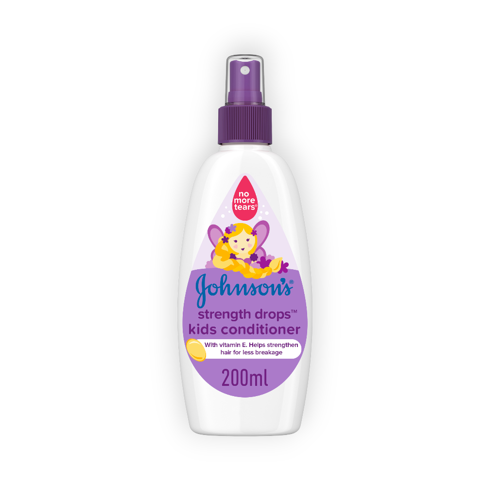 JOHNSONS STRENGTH DROPS KIDS CONDITIONER SPRAY 200ML NEW