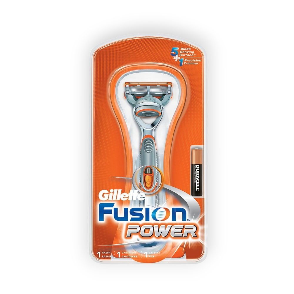 GILLETTE FUSION POWER 5 BLADE + 1 TRIMMER