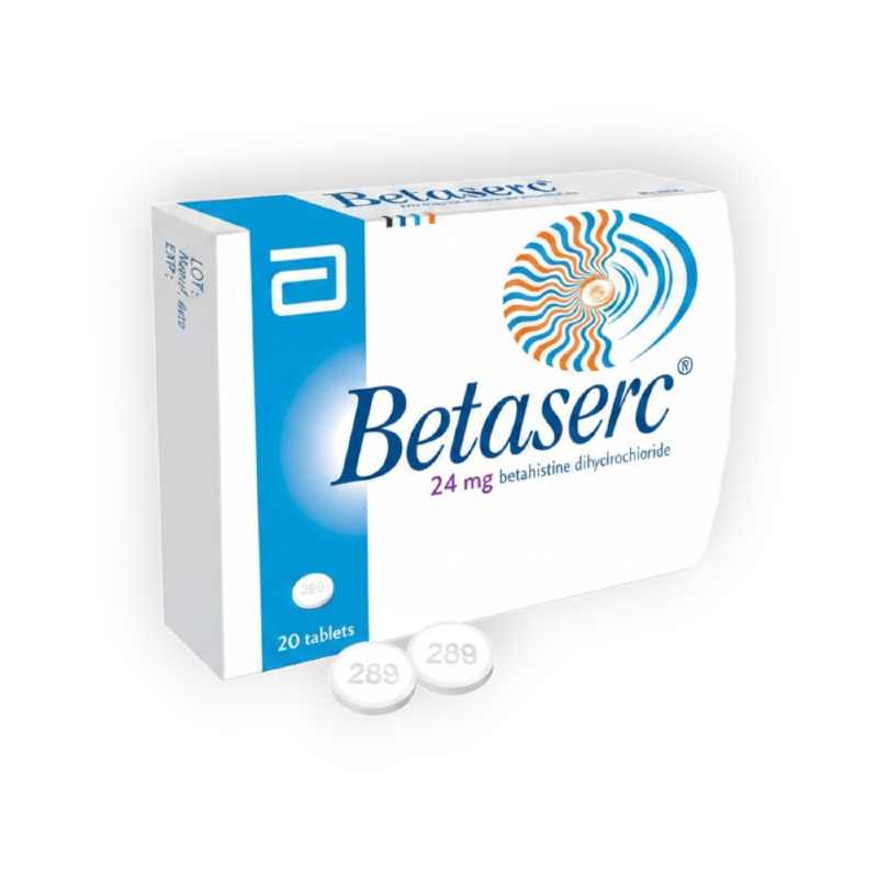 BETASERC 24 MG 40 TABLET