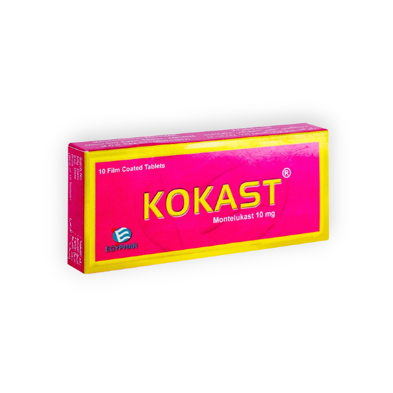 KOKAST 10 MG 10 TABLET