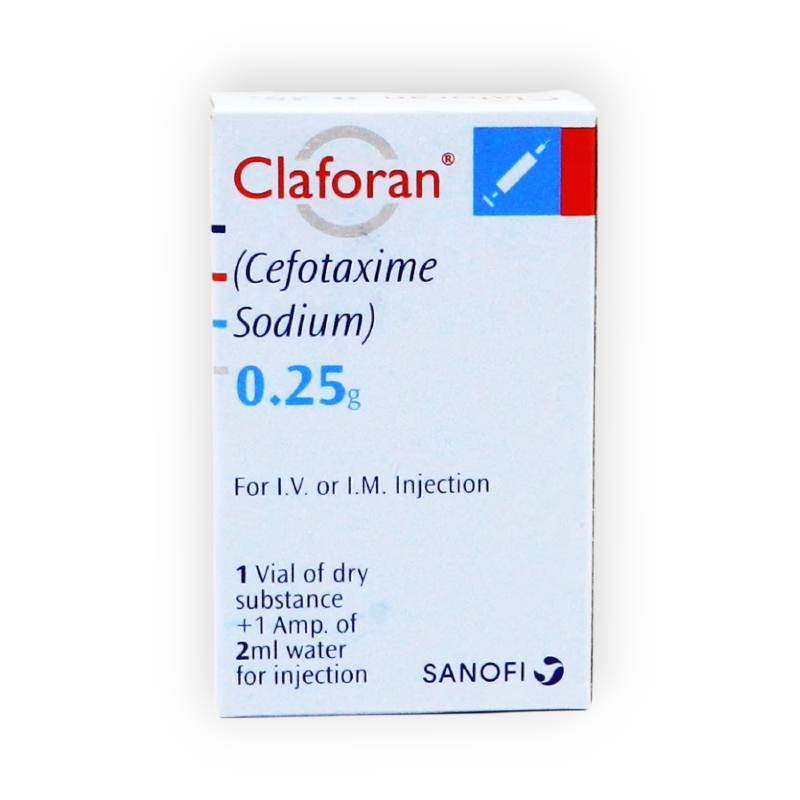 CLAFORAN 0.25 GM VIAL