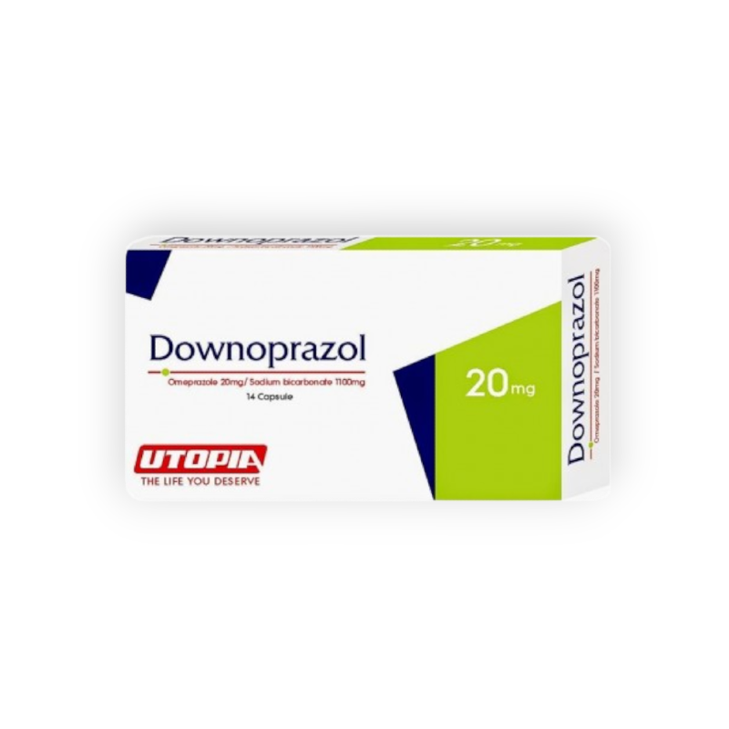 DOWNOPRAZOL 20MG 14 CAPSULES