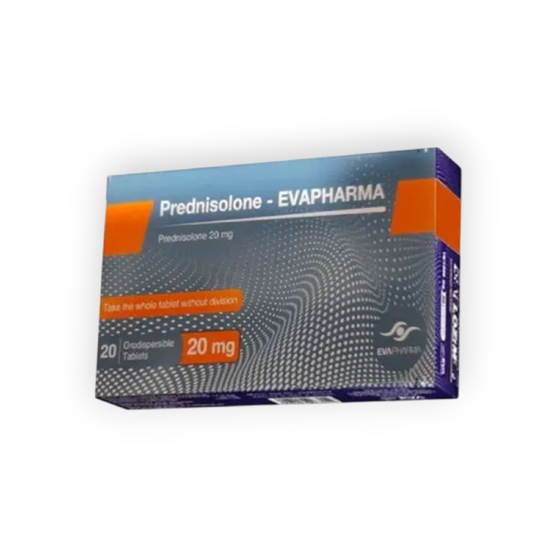 PREDNISOLONE 20 MG 20 TABLET