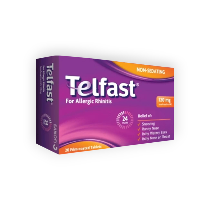 TELFAST 120 MG 20 TABLET