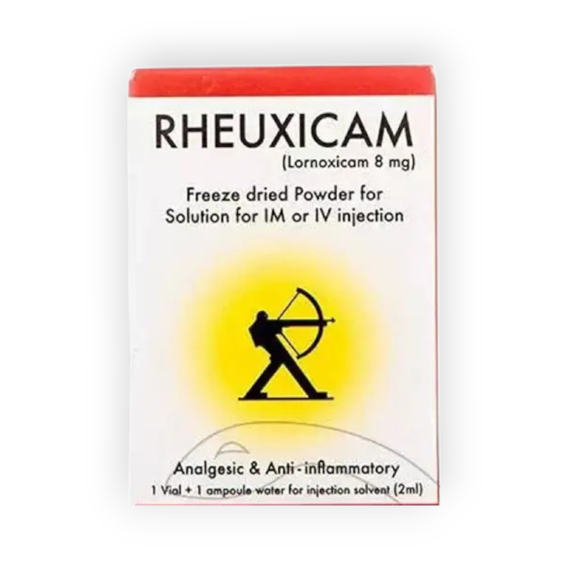 RHEUXICAM 8 MG SOLUTION VIAL