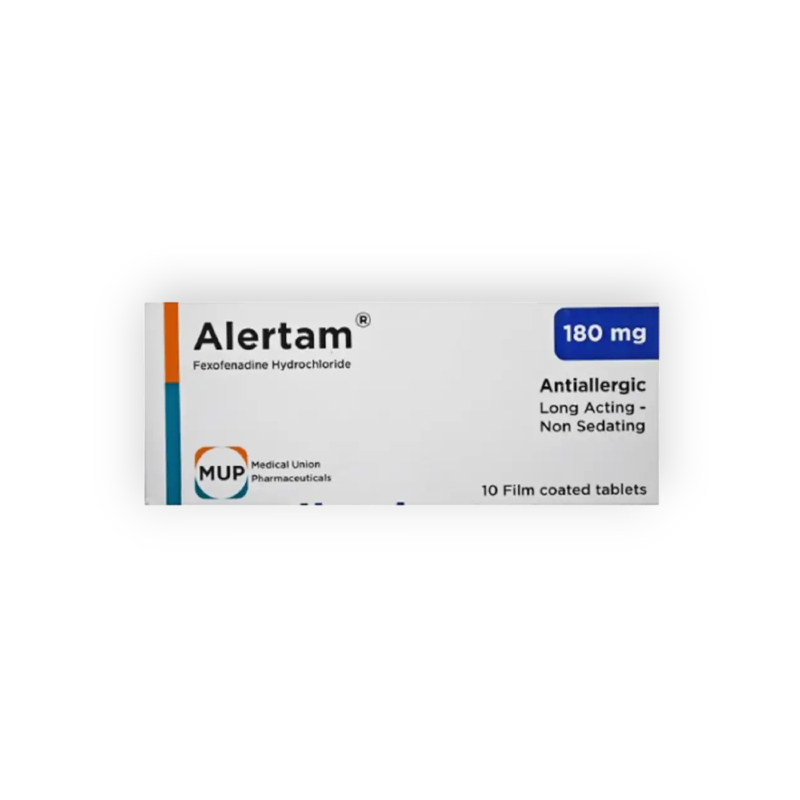 ALERTAM 180 MG 10 TABLET