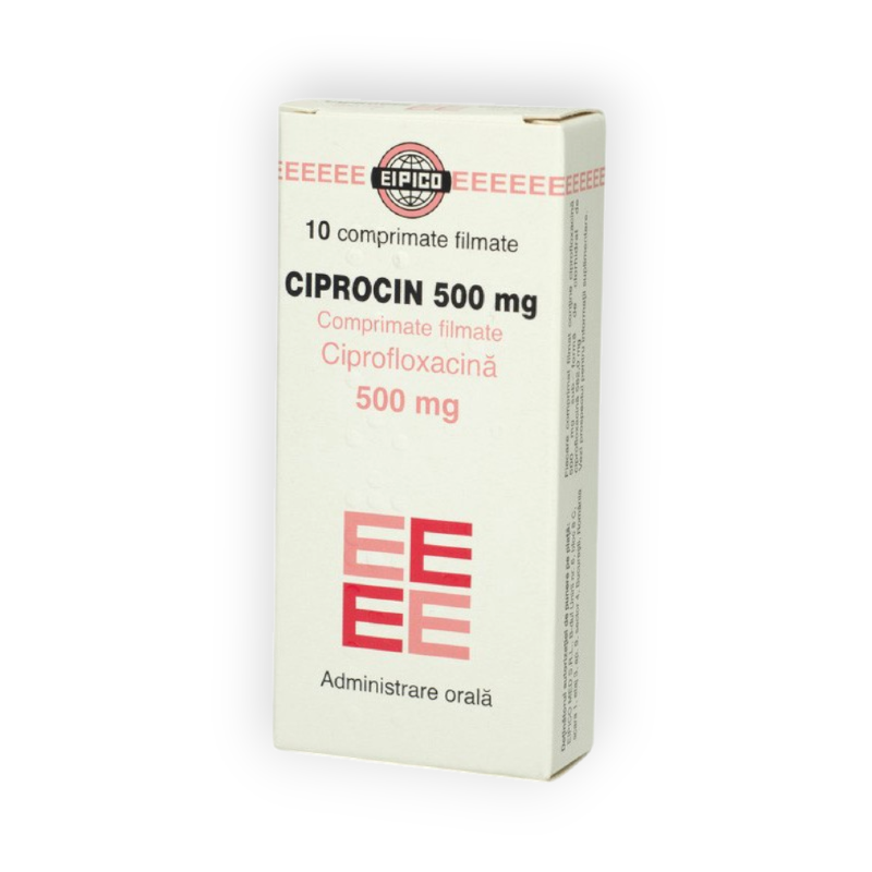 CIPROCIN 500 MG 10 TABLET
