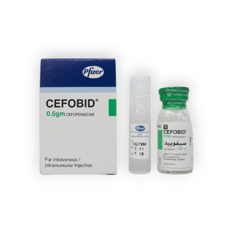 CEFOBID 500 MG  VIAL
