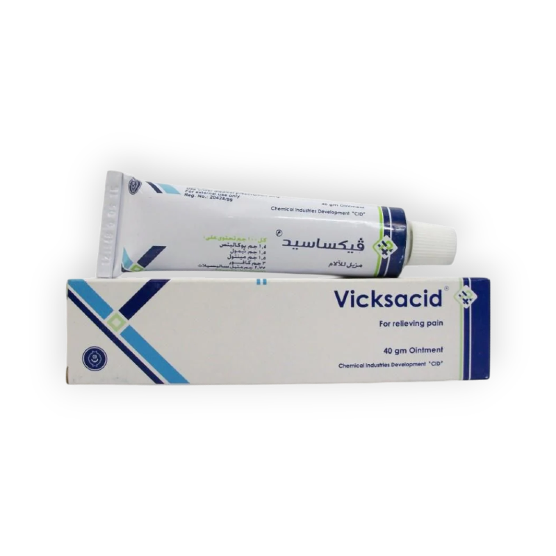 VICKSACID OINT 40 GM