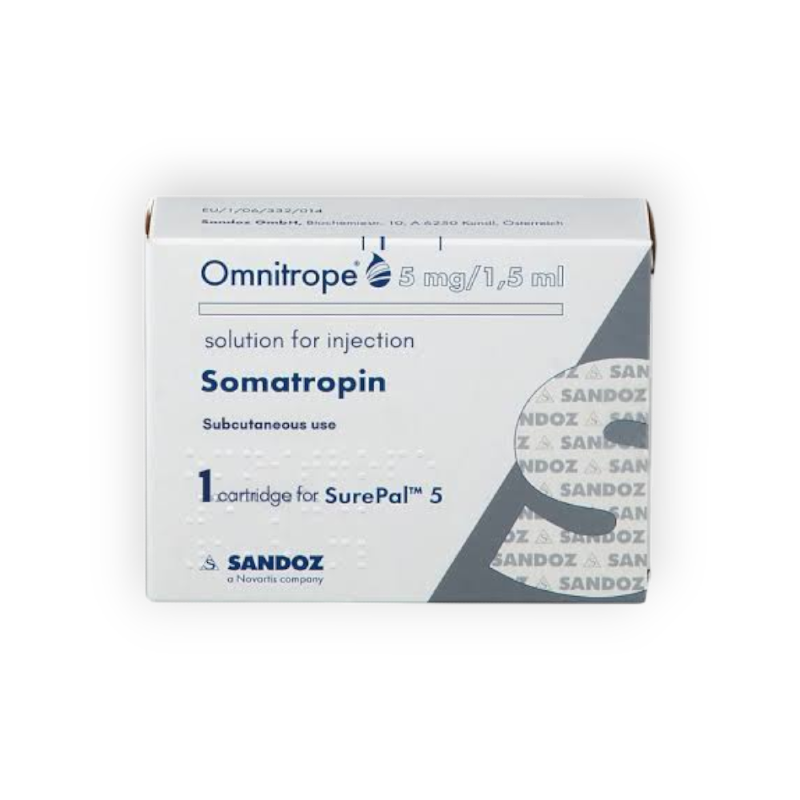 OMNITROPE 5MG/1.5ML CARTRIDGE
