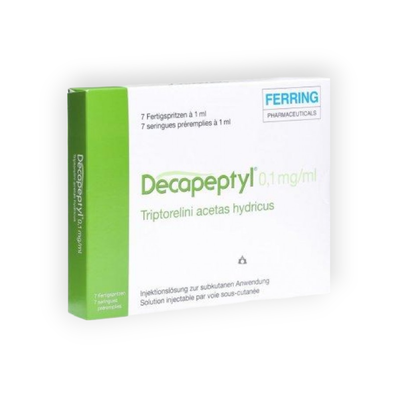 DECAPEPTYL 0.1 MG  7 SYRING