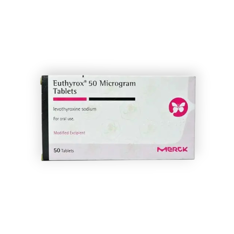EUTHYROX 50MCG 50 TABLET