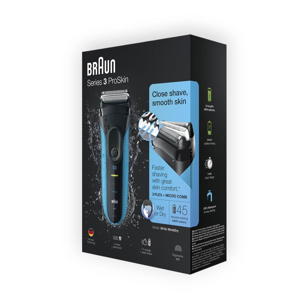 BRAUN MICROCOMB 3010S SERIES 3