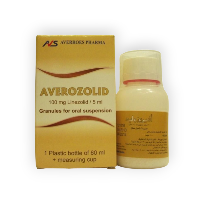 AVEROZOLID 100 MG / 5 ML SUSPENTION 60 ML
