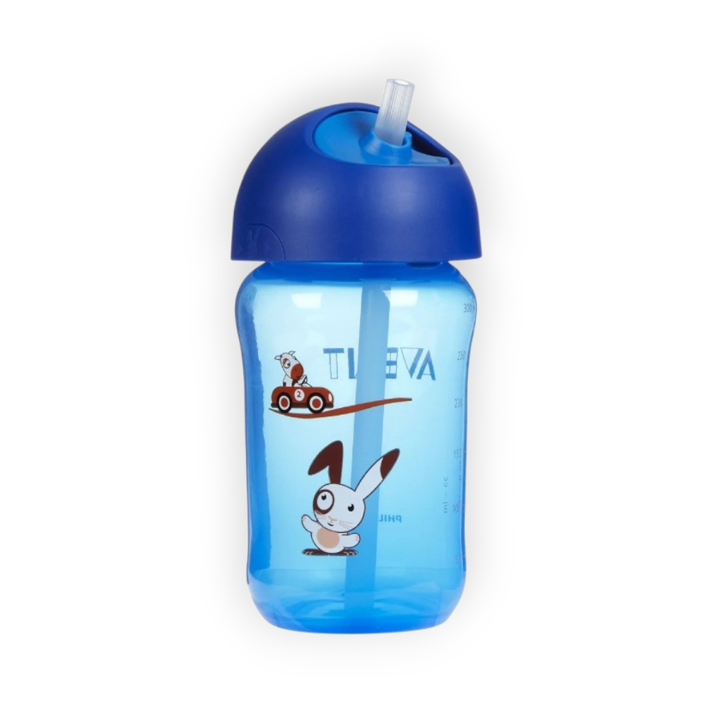 AVENT +18Month SOFT SILICONE STRAW 340ML *40786