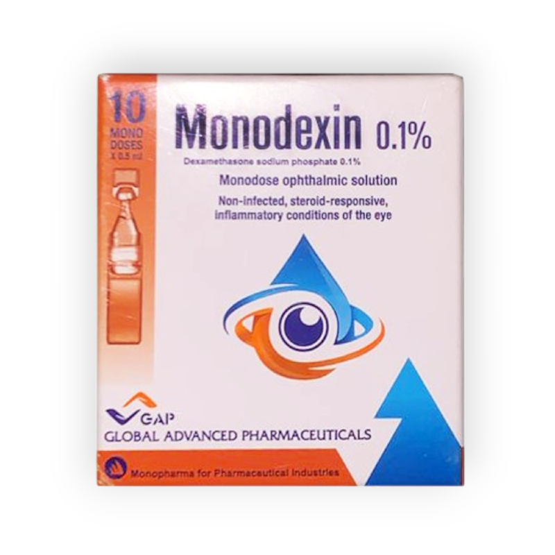 MONODEXIN .01% 10 MONO DOSES