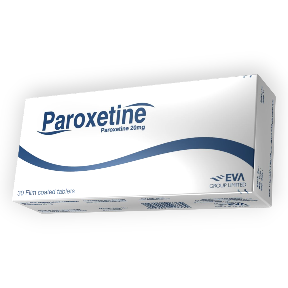 PAROXETINE 20 MG 30 TABLET