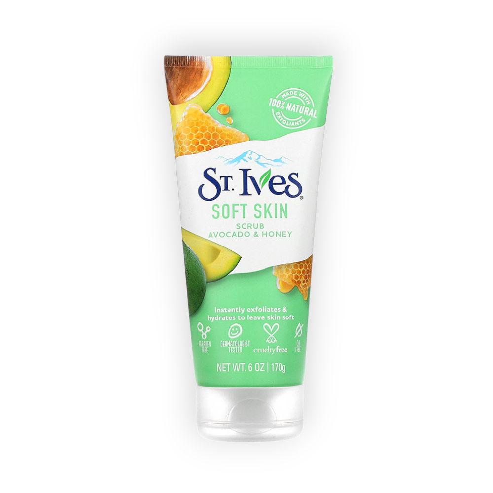 ST. IVES SCRUB SOFT SKIN AVOCADO&HONEY 170GM