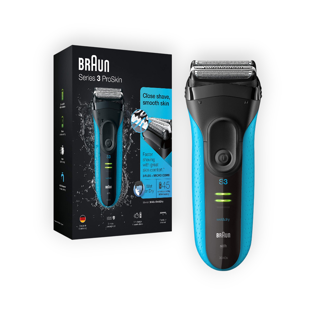 BRAUN SERIES 3 SHAVER 3040S