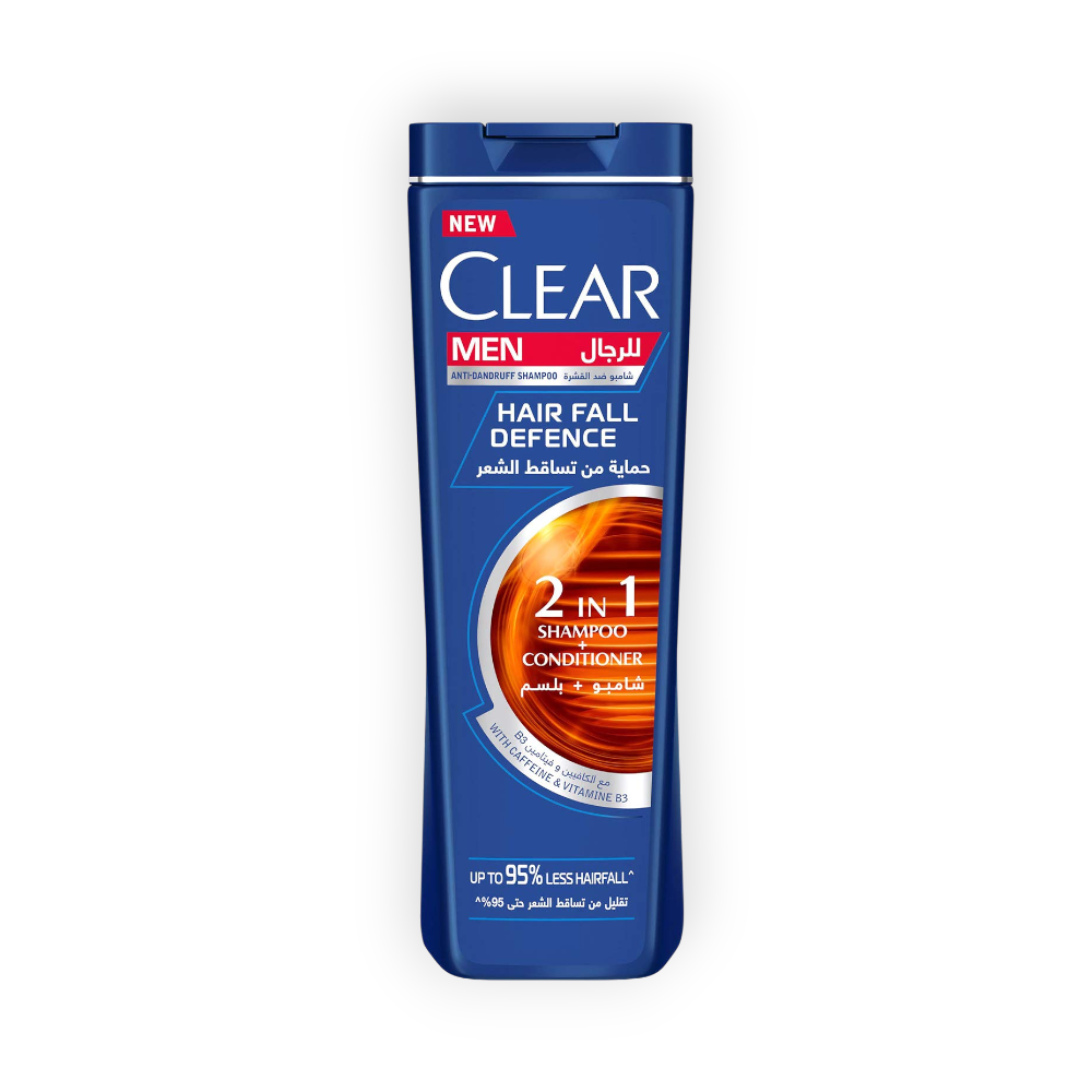 CLEAR SHAMPOO+Conditioner MEN HAIR FALL DEFENCE 180ML