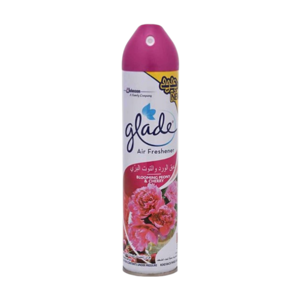 GLADE AIR FRESHENER BLOOMING PEONY&CHERRY 300ML
