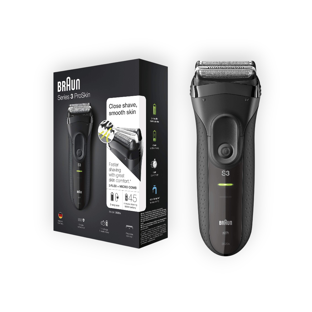 BRAUN SERIES 3 SHAVER 3020S