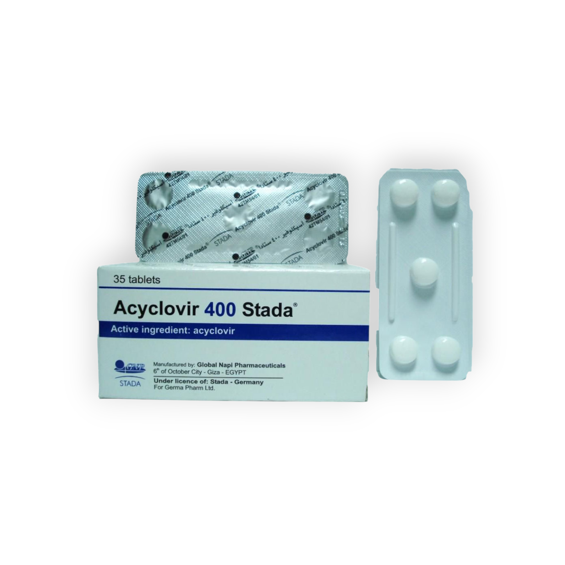 ACYCLOVIR  400 MG 35 TABLET