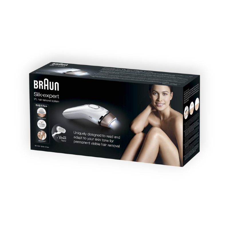 BRAUN SILK EXPERT5 BODY&FACE BD5001
