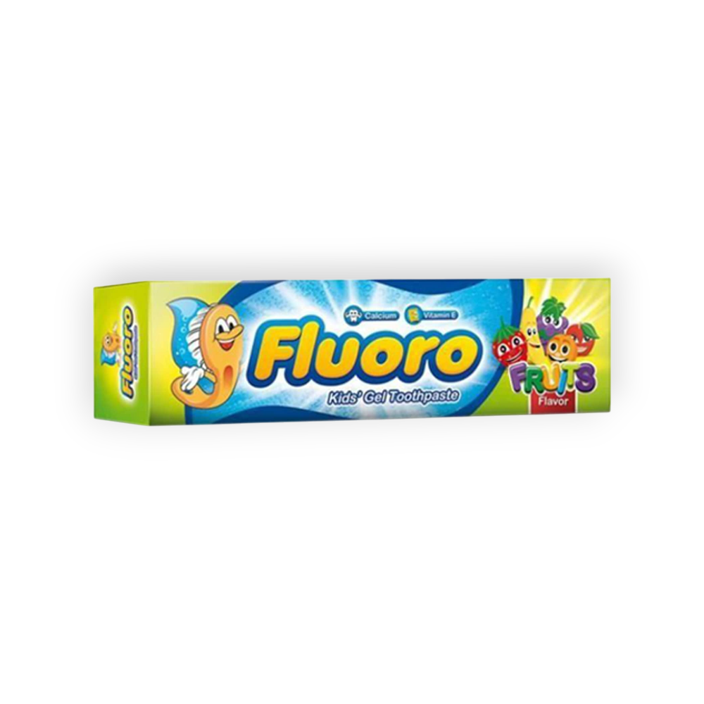 FLUORO KIDS GEL TOOTHPASTE FRUITS 50GM