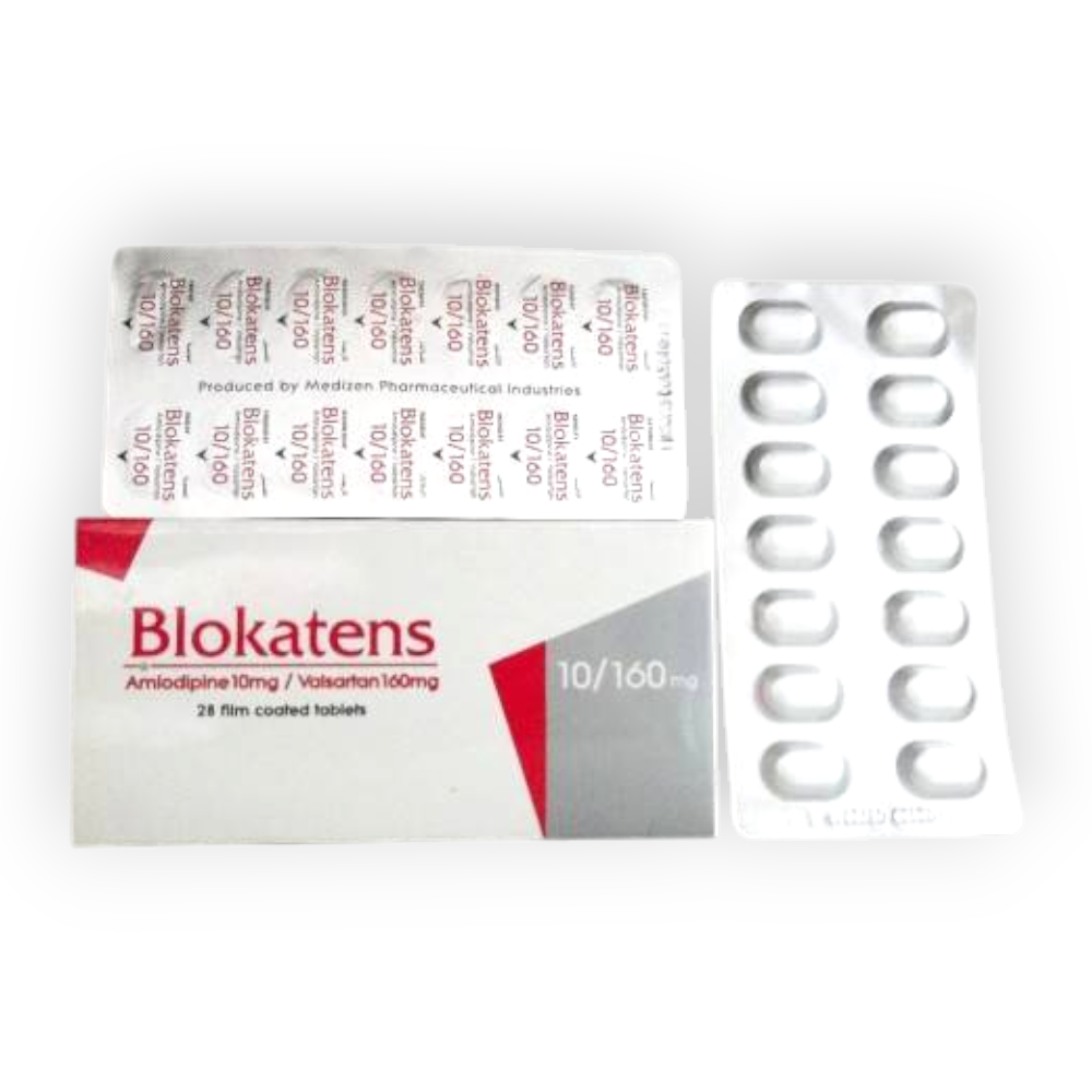 BLOKATENS  10 / 160 MG 28 TABLET