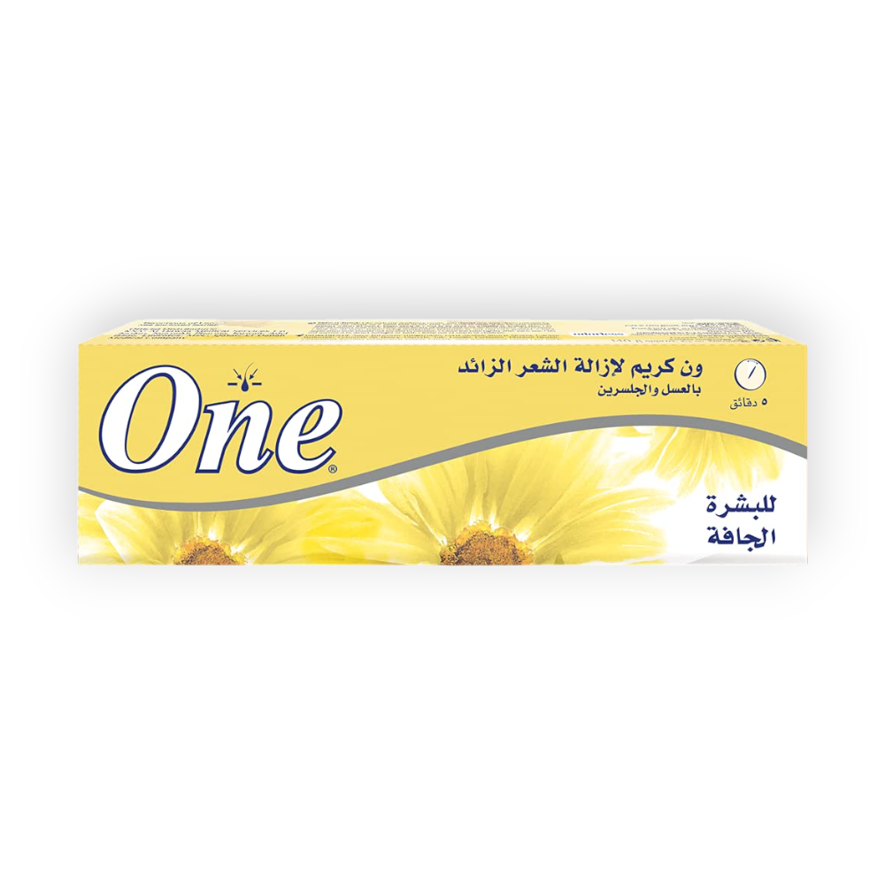 ONE HAIR REMOVAL CREAM DRY SKIN 140GM