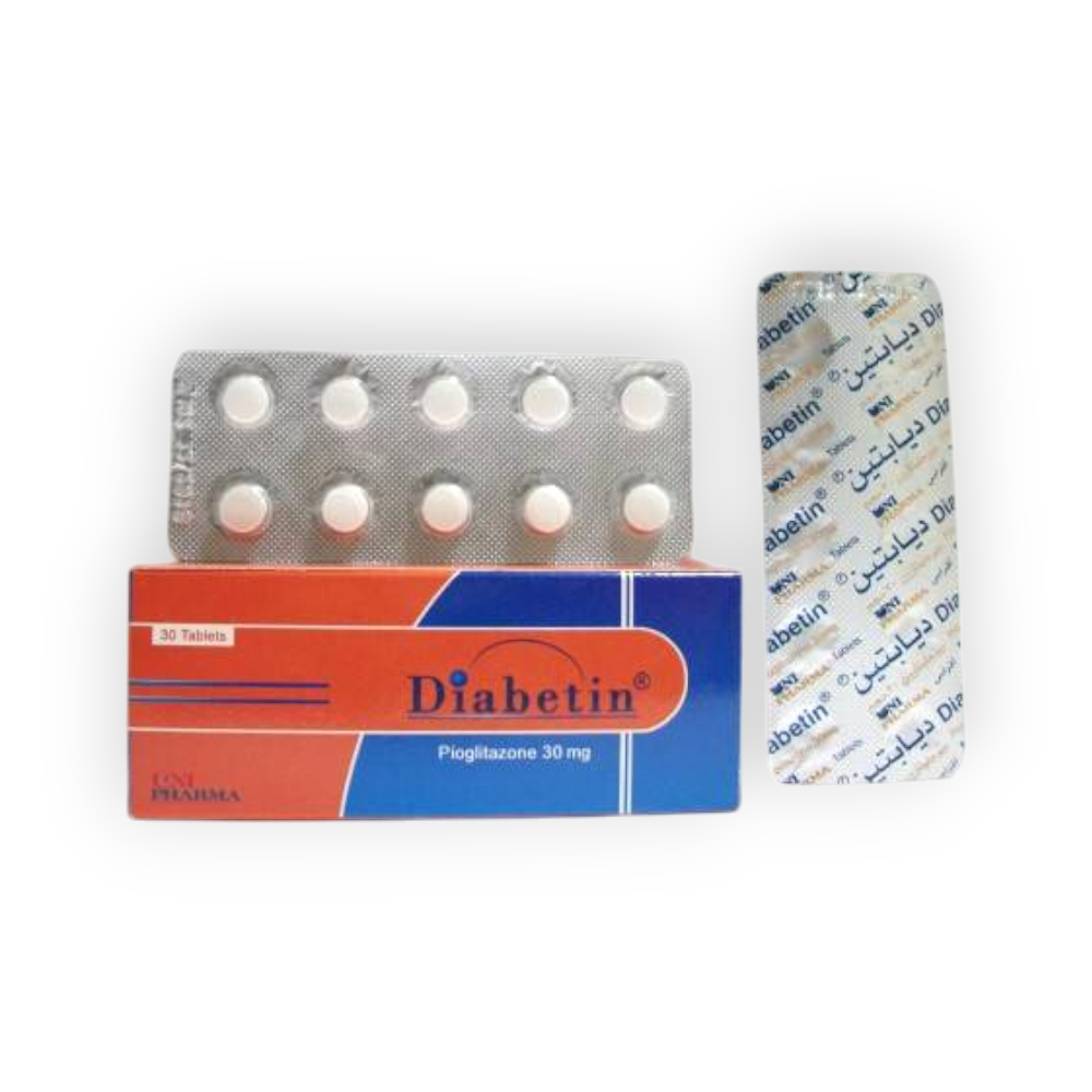 DIABETIN 30MG 30 TABLET