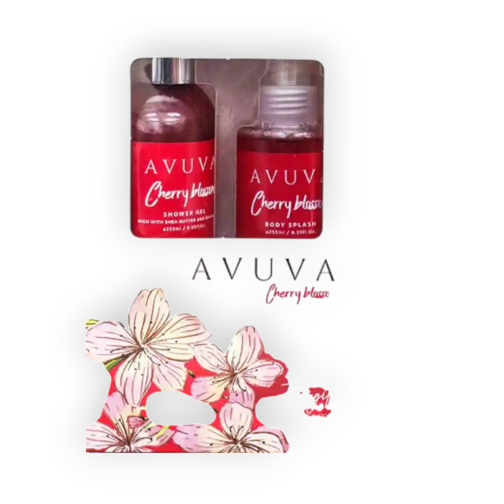 AVUVA CHERRY BLASSOM BOODY SPLASH 253ML+SHOWER GEL