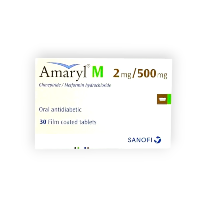AMARYL-M 2 MG / 500 MG  30 TABLET