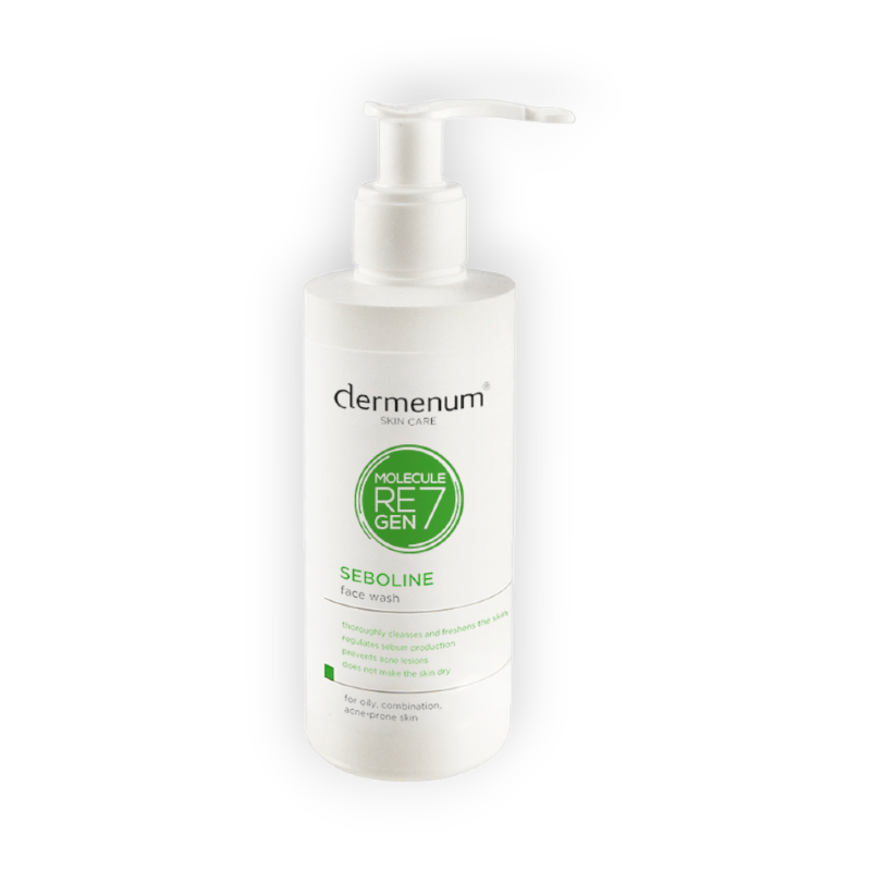 DERMENUM SEBOLINE CLEANSING FACE WASH 200ML