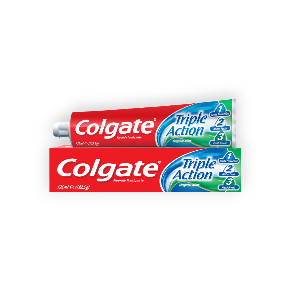 COLGATE TRIPLE ACTION ORIGINAL MINT 100ML