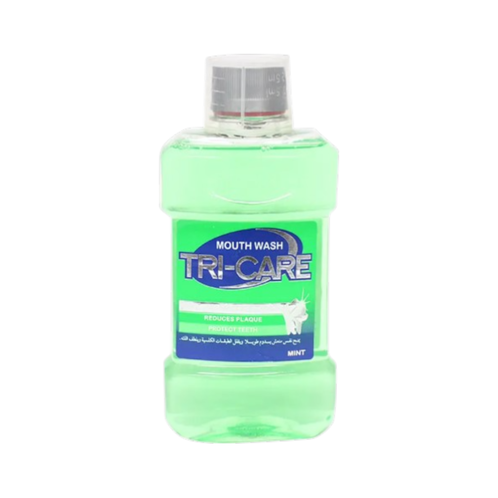 TRI-CARE MOUTH WASH MINT WITH ALCOHOL 250 ML